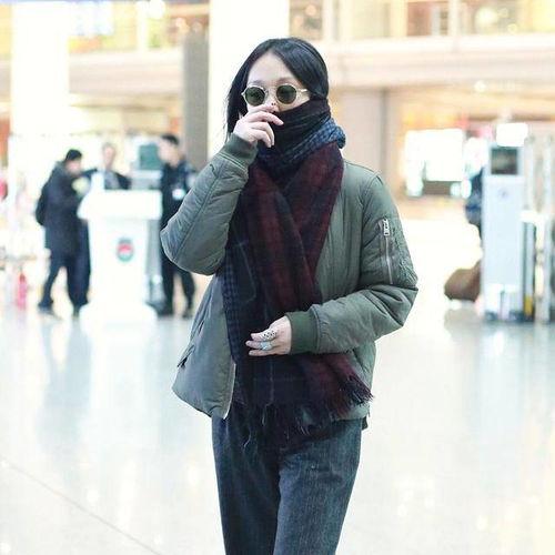 明星穿棉衣,冬日时尚穿搭大盘点