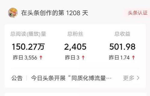 头条创作收益怎么那么低,背后的原因与应对策略