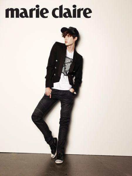 男明星穿克罗心,男明星演绎时尚魅力